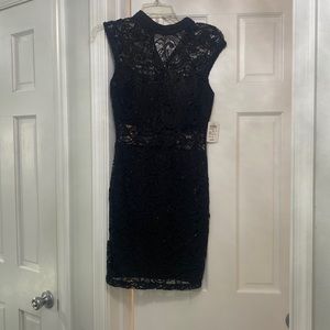 Black sparkle dress